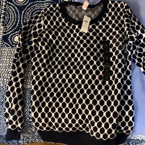 Banana Republic medium navy sweater- NWT
